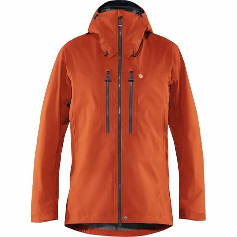 Fjallraven Men Bergtagen Mountaineering Jacket Orange PH158025 Philippines